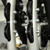 90mm Pulley Wheel Bearing Nylon - Grooved Edge Wearproof Pulleys