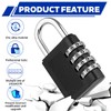 KYLOS Padlock Combination Locker Gym 4 Digit Combination Code Lock