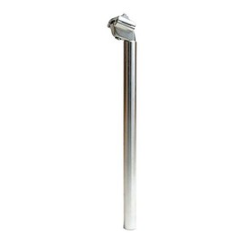 Oxford: Seat Post 400 x 27.0mm Micro-Adjust - Silver - 27mm