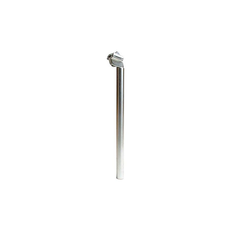 Oxford: Seat Post 400 x 27.0mm Micro-Adjust - Silver -