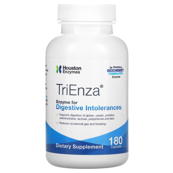 Houston Enzyme, TriEnza mit DPP-IV Aktivität, 180 Kapseln