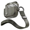 MagEasy AirPods 4 Compatible Case, Shockproof, Drop Prevention, Strap Included,