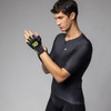 Alé Cycling Unisex Velocissimo Crono Summer Gloves, Black/Fluo Yellow, XXL