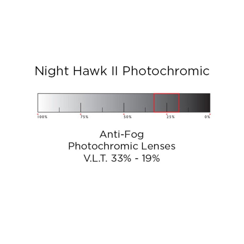 Bobster Night Hawk, Gloss Black Frame, Smoked Photochromic Lens