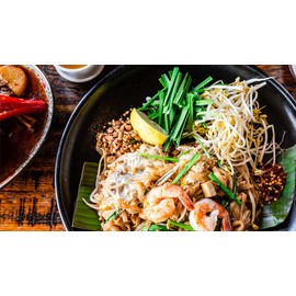 Blue Elephant Brand, Royal Thai Cuisine, Thai Premium Paste, Phad Thai Sauce, size 120g X 2 Packs