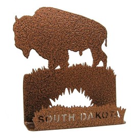Innovative Fabricators, Inc. South Dakota Buffalo Bison Business Card Holder_1