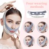 IKOPFLN 1 Stück Face Tape,Face Lifting Tape,Doppelkinn Entferner,Wiederverwendbares V Gesichtshebengürtel,Doppelkinnmaske,V-Maske