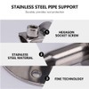 4Pcs Adjustable Pipe Bracket Pipe Clamps, Wall Mount Ceiling Mount