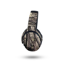 MightySkins Carbon Fiber Skin Compatible with Skullcandy Crusher ANC 2 - Tree Camo | Protective, Durable Textured Carbon Fiber Finish | Easy to Apply, Remove, and Change Style