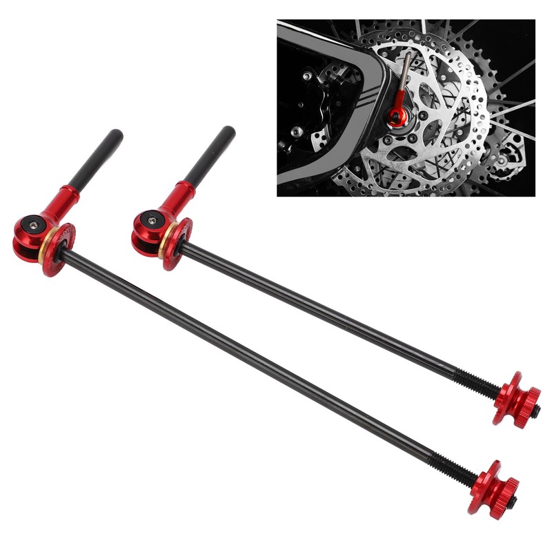 RISK 1 Pair MTB Bicycle Hub Quick Release Poles Bike