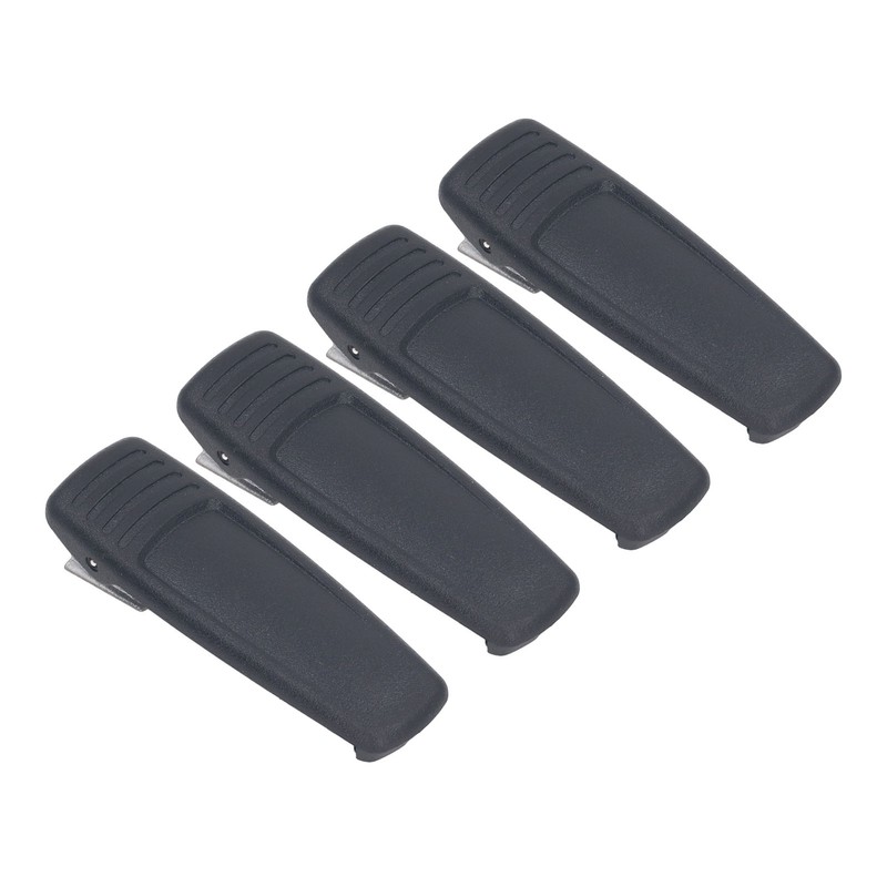 4PCS Portable Radio Belt Clip Handsfree Convenient Securely Hold for