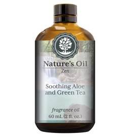 Soothing Aloe and Green Tea Fragrance Oil (60ml) For Diffusers, Soap Making, Candles, Lotion, Home Scents, Linen Spray, Bath Bombs, Slime