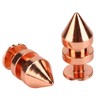 100 Sets Spiked Cone Spike Stud Rose Gold High Hardness