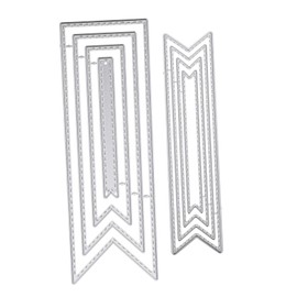 Operitacx DIY Craft Stencils Cutters Carbon Steel Embossing Templates for Bookmarks Projects