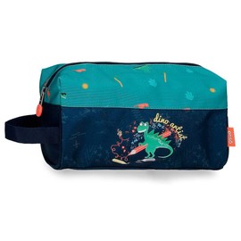 Enso Dino Artist School Backpack, Colourful, Makeup bag
