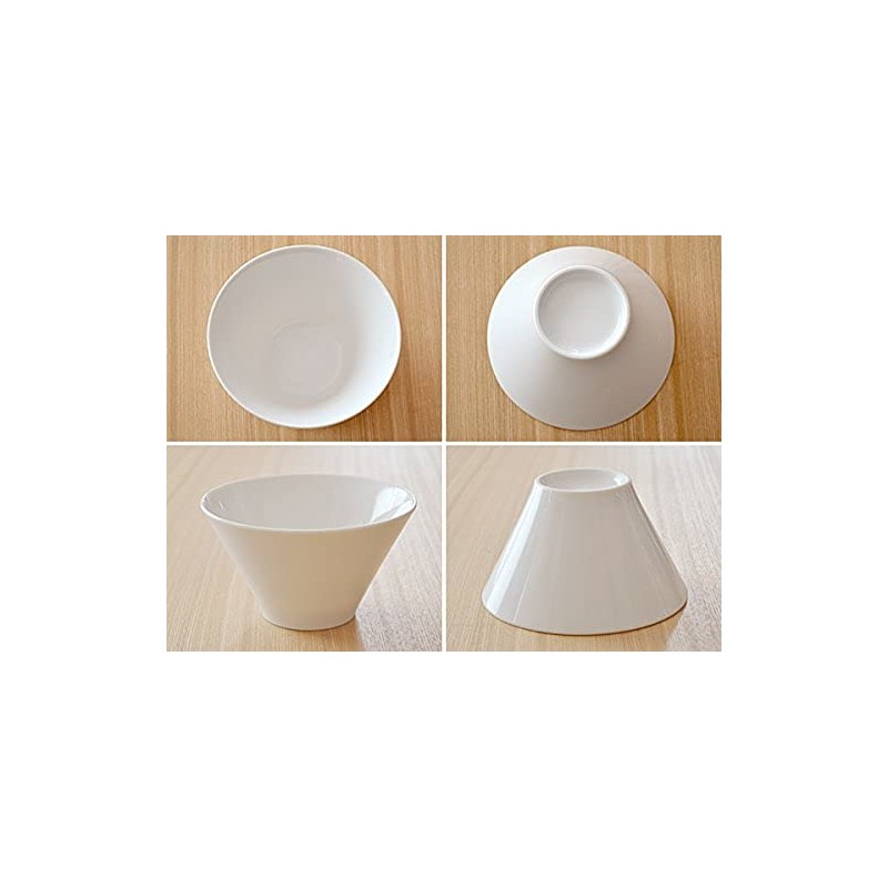 テーブルウェアイースト 丼ぶり どんぶり ホワイト 台形マルチボウル（S）和食器 丼 中鉢 サラダボウル