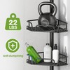 DAOYA Shower Caddy Tension Pole Shower Organizer Tension Rod with