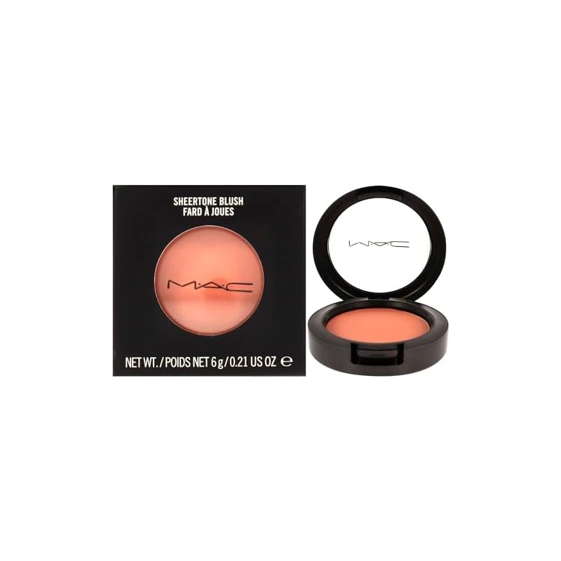 MAC Sheertone Powder Blush Gingerly for Women, 0.21 Ounce