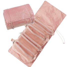 MRG Travel Pouch, Hanging Pouch, Hanging Pouch, Toiletry Bag, Toiletry Pouch, Hangable, Women's, Waterproof, Large Capacity, Compact, Washable, Makeup Accessories, Makeup, Washroom, Skin Care Pouch,