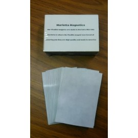 Marietta Magnetics 500 3.5 x 5 inch Flexible Magnets Self Adhesive Marietta Magnetics