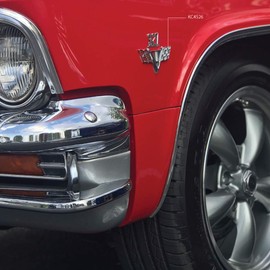 KNS Accessories KC4526 V Flag Front Fender Emblem (1964-1967 Impala)