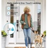 WiFi Smart Lock Front Door - HEANTLE Keyless Entry Door