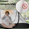 YOUYIKE Mosquito Net Travel Foldable Pop-Up - Mosquito Net Bed