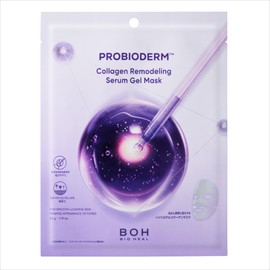 BioHeirbo (BOH) Probioderm™ Collagen Remodeling Serum Gel Mask, Highly Moisturizing, Dry Skin, Elasticity, Pores, Korean Cosmetics, Hydrogel Mask, Beautiful Skin, Peptide, Special Care (1 Piece)