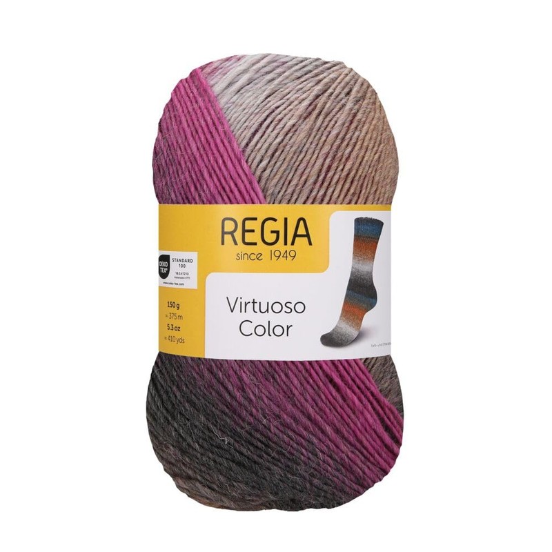 Regia Sock Wool - 6 Thread - Colour Colours -