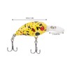 Lure Fishing Bait Sinking Artificial Hard Wobblers Baits for Seabass