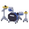 Nanoblock Drum Set Blue NBC_172
