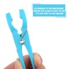 FOCCTS 72Pcs Clothes Line Clips for Hangers Windproof, Clothespin Clothes