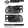 Interior Door Handles W/ Bezel (Pair), Compatible with 2000 2001
