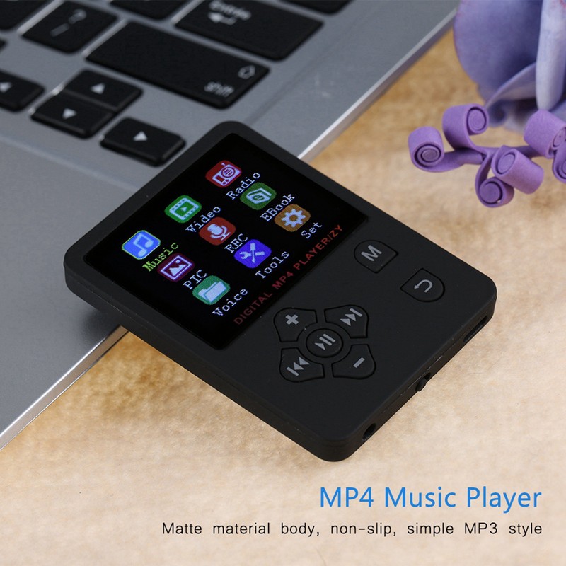Thin Lightweight Portable Color Screen HiFi MP3 MP4 Music Player