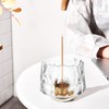 HttDog Incense Holder, Glass, Stylish, 2 in 1 Incense Plate,