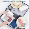 Botellas de Viaje Silicona 11 Pack, Juego de Botes Viaje
