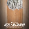 Pack of 2 Cotton Mop Heads Replacement − Super Absorbent