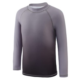 Kids Rash Vest Boys Long Sleeve Swimming Costume Boys Swim Top Kids Rash Guard Age 13-14 Years