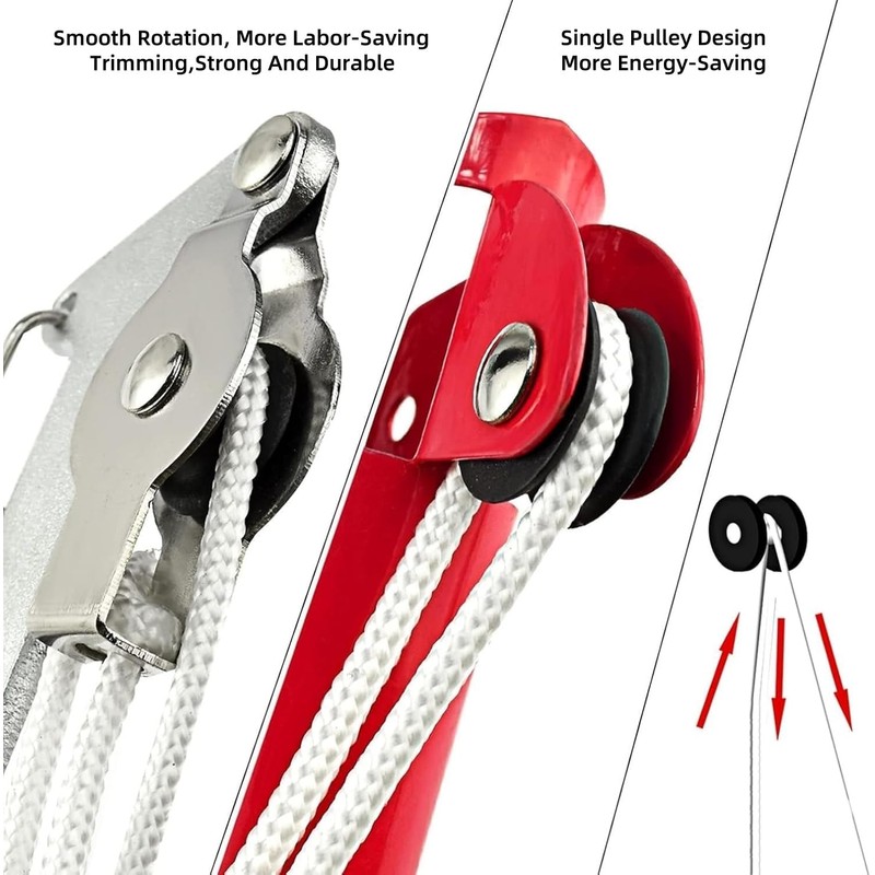 Extendable Tree Pruner Saw Head Without Pole, Outdoor High-Altitude Branches