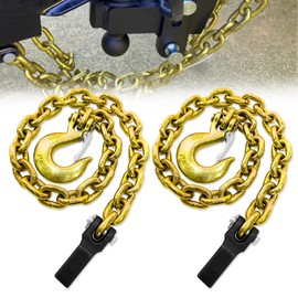 FITHOIST G80 Trailer Safety 36 Inch | 2-Pack Chain WLL 25,000 lbs for Towing