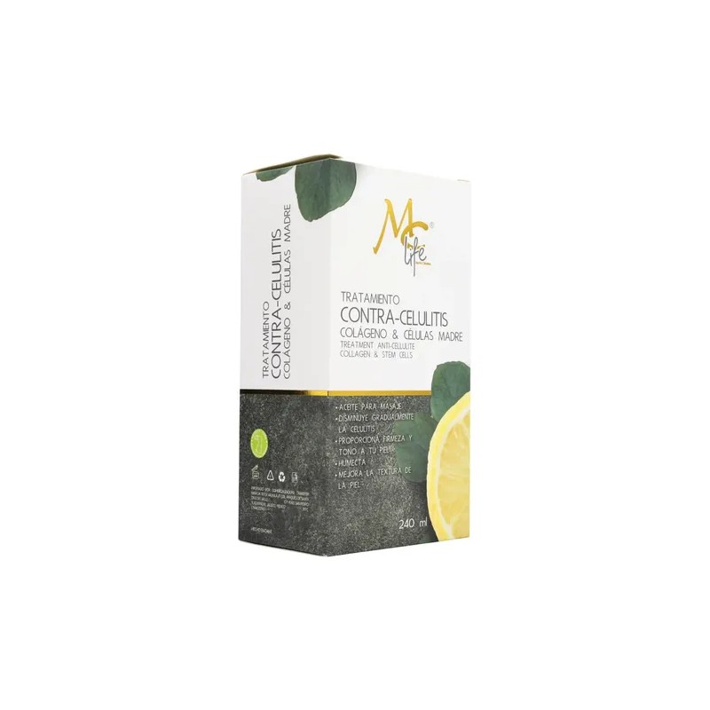 Aceite Para Masaje Anticelulitis Colágeno Tonifica, Mc Life