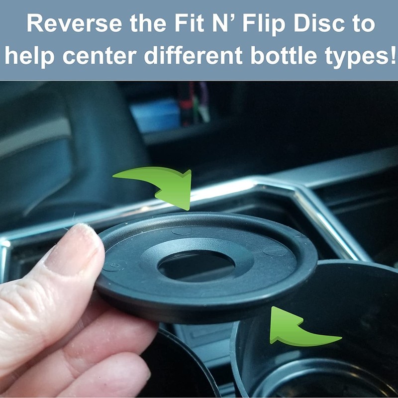 Cup Keeper Plus with Beverage Band Car Cup Holder Adapter
