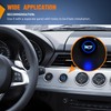 Nilight 16MM Raised Speaker Horn Momentary Push Button Switch 12V