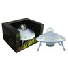 Off the Wall Toys Alien Glow-in-The-Dark UFO Space Ship and