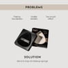 BLEND SNAP Large Velour Triangle Makeup Puff for Smooth Flawless