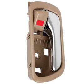 OCPTY Door Handles Interior Passenger Side Replacement Fit 2002-2006 for Toyota for Camry Beige+Chrome 1pc