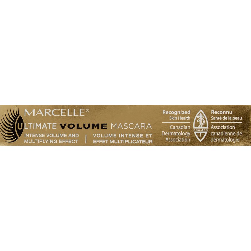 Marcelle Ultimate Volume Mascara, Black, 1 Tube