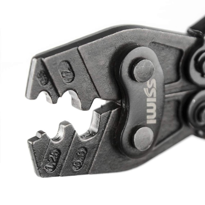 IWISS HD-6 Bare Crimping Terminal, Bare Crimping Sleeve, Crimping Tool,