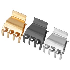 Ipetboom Sets Hair Claw Clips for Thin Hair Small Metal Clips Girls Claw Metal Pcs