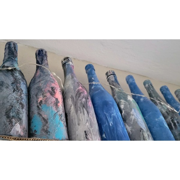 Acrylic Pour Bottle Handpainted more than 10+ to choose from